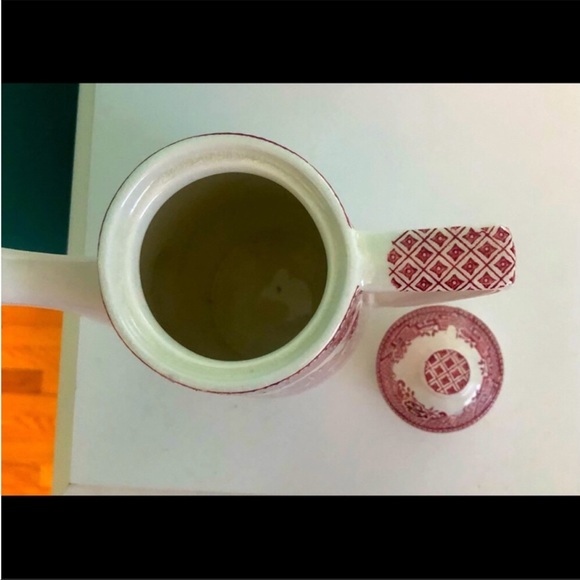 Swinnertons old willow RED tea set - Picture 4 of 7